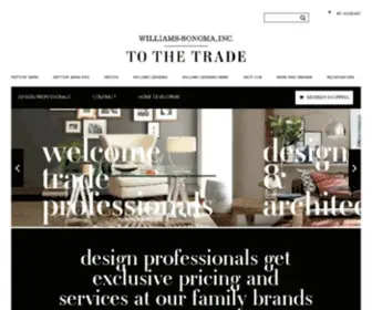 Wsidesignermarketplace.com(Williams-Sonoma, Inc) Screenshot