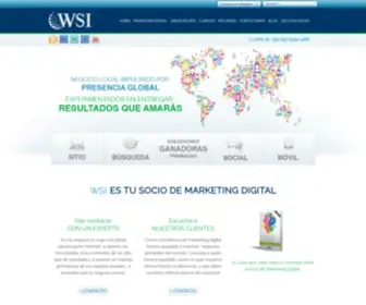 Wsiexpertosweb.com(WSI México Digital Marketing) Screenshot