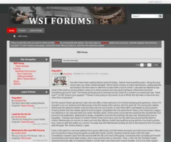 Wsiforumstoo.com(WSI Home) Screenshot