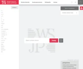 WSJP.pl(Wielki słownik języka polskiego PAN) Screenshot