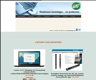 WSJtrade.com(Computadores Portatiles Celulares Tecnologia WSJ Trade) Screenshot