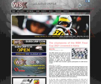 Wskarting.it(WSK Official Site) Screenshot
