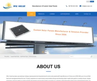 WSL-Solar.com(WSL Solar) Screenshot
