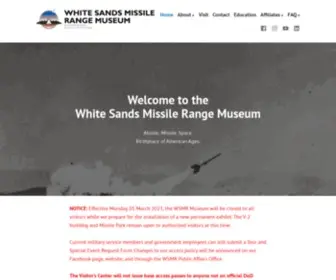 WSMrmuseum.com(Atomic) Screenshot