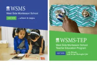 WSMSNYC.org(West Side Montessori School) Screenshot