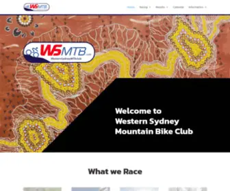 WSMTB.com(Western Sydney Mountain Bike Club) Screenshot