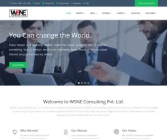 Wsneconsulting.com(Best Recruitment Agency In Delhi) Screenshot