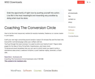 Wsodownloads.io(WSO Downloads) Screenshot