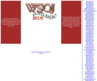 Wsoj.net(East End church of Christ) Screenshot