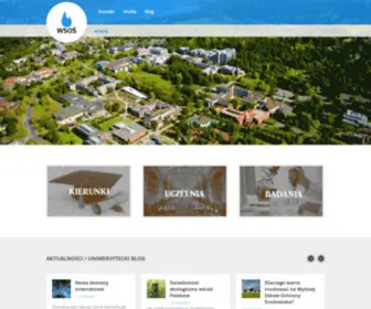 Wsos.edu.pl(Strona Główna) Screenshot