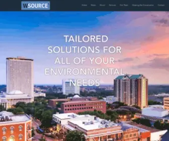 Wsourcegroup.com(Environmental Consulting) Screenshot
