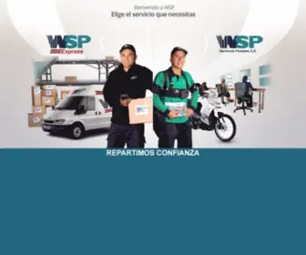 WSP.cl(WSP Servicios Postales) Screenshot