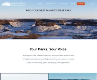 WSPF.org(Washington State Parks Foundation) Screenshot