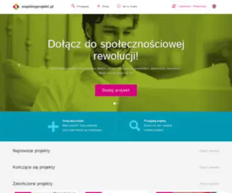 Wspolnyprojekt.pl(Wspolnyprojekt) Screenshot