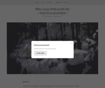 WSpreadbury.com(Photographs) Screenshot