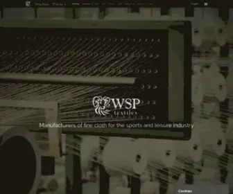 WSptextiles.com(WSP Textiles) Screenshot