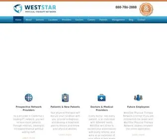 WSPTN.com(California's Physical Therapy Network) Screenshot