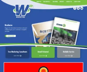 Wsquaredmarketing.com(Houston marketing firm W) Screenshot