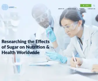 Wsro.org(World Sugar Research Organisation) Screenshot