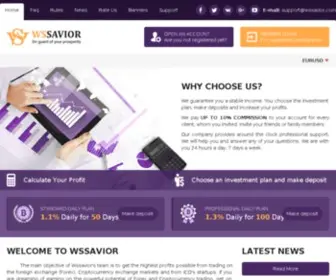 Wssavior.com(On Guard Of Your Prosperity) Screenshot