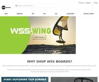 WSsboards.com.au(WSS Boards) Screenshot