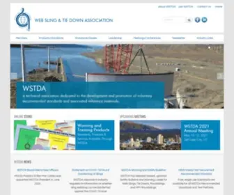 WStda.com(Web Sling & Tie Down Association) Screenshot