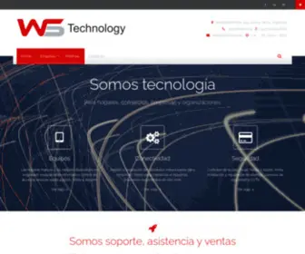 Wstech.com.ar(Soluciones tecnológicas) Screenshot