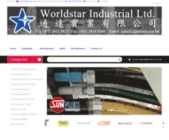 Wstind.com.hk(Worldstar Industrial Limited) Screenshot