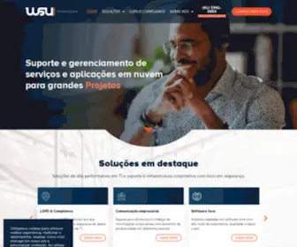 Wsu.com.br(WSU Tecnologia) Screenshot