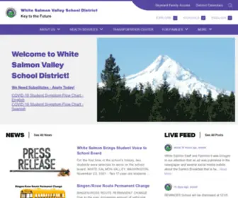 WSVSD.org(White Salmon Valley School District) Screenshot