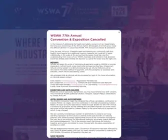 Wswaconvention.org(Wine & Spirits Wholesalers of America) Screenshot