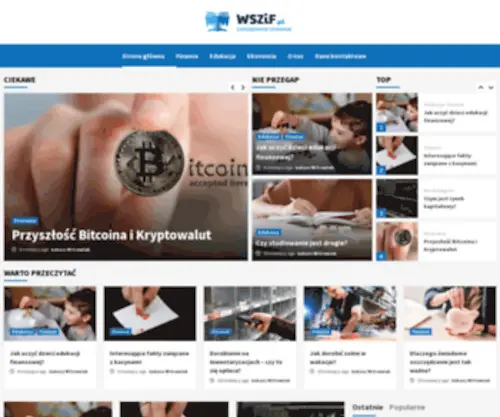 Wszif.pl(Edukacja, finanse) Screenshot