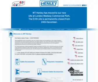 WT-Henley.com(Electricity Supply Distribution Equipment) Screenshot