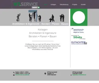 WT-Service-GMBH.com(Start) Screenshot