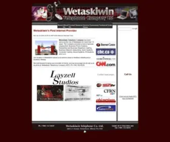 WTC.ab.ca(Wetaskiwin Telephone Company) Screenshot