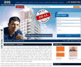 WTCgreaternoida.org.in(World Trade Center Noida) Screenshot