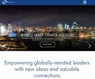 Wtci.org(Empowering globally minded leaders with new ideas and valuable connections) Screenshot