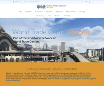 WTcta.org(World Trade Center Tacoma) Screenshot