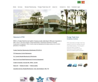 WTDC.com(Foreign Trade zone 281) Screenshot