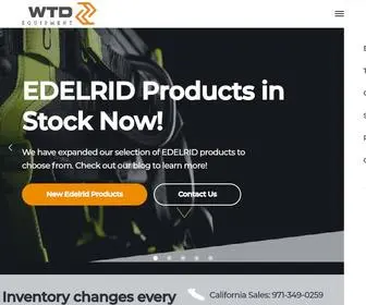 Wtdequipment.com(WTD Equipment) Screenshot