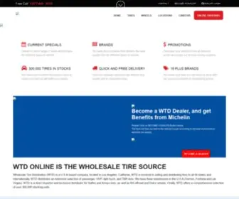 Wtdonline.net(American Tire Depot) Screenshot