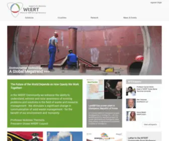 Wtert.net(Waste-to-Energy Research and Technology Council) Screenshot