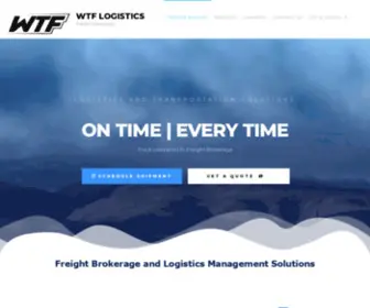 WTflogisticsllc.com(Freight Broker) Screenshot