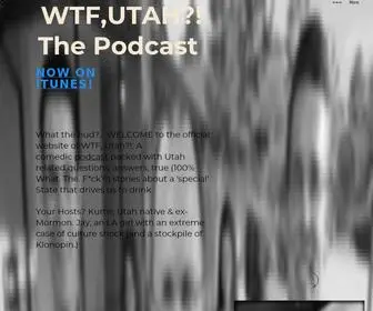 Wtfutah.com(WTF, UTAH) Screenshot