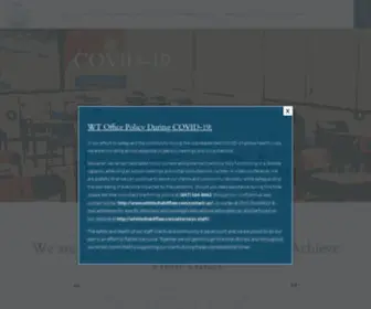 WThlawfirm.com(Whitted Takiff Law) Screenshot