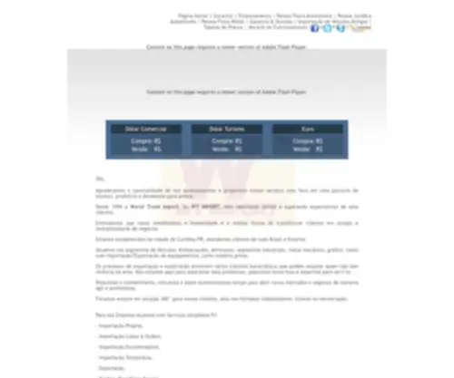Wtimport.com(WT Import) Screenshot