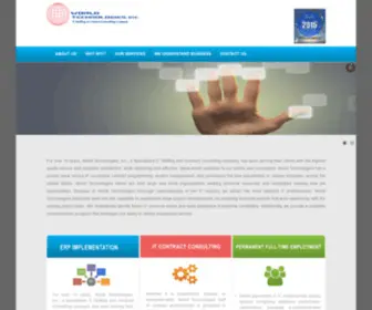Wtinc.net(Specialized IT Staffing and Contract Consulting) Screenshot