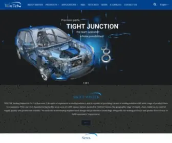 WTK-Sealing.com(WinTek Sealing Industrial Co) Screenshot