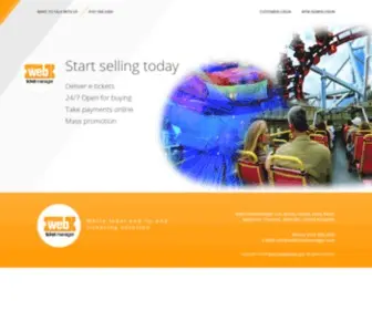 WTM360.co.uk(WebTicketManager) Screenshot