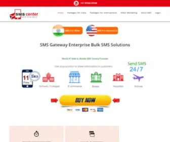 WTMSMS.com(Web to Mobile SMS Center INDIA) Screenshot